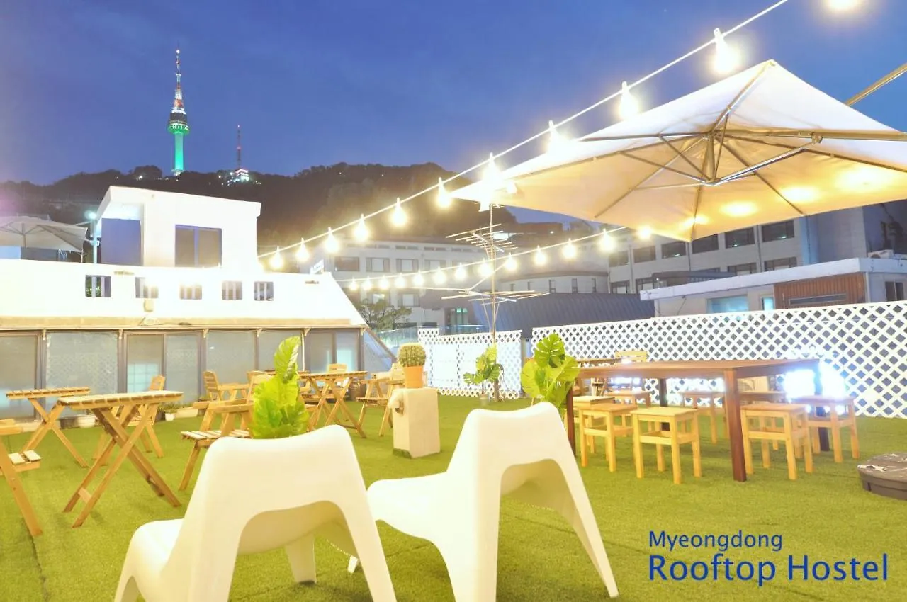 Myeongdong Rooftop Hostel Σεούλ