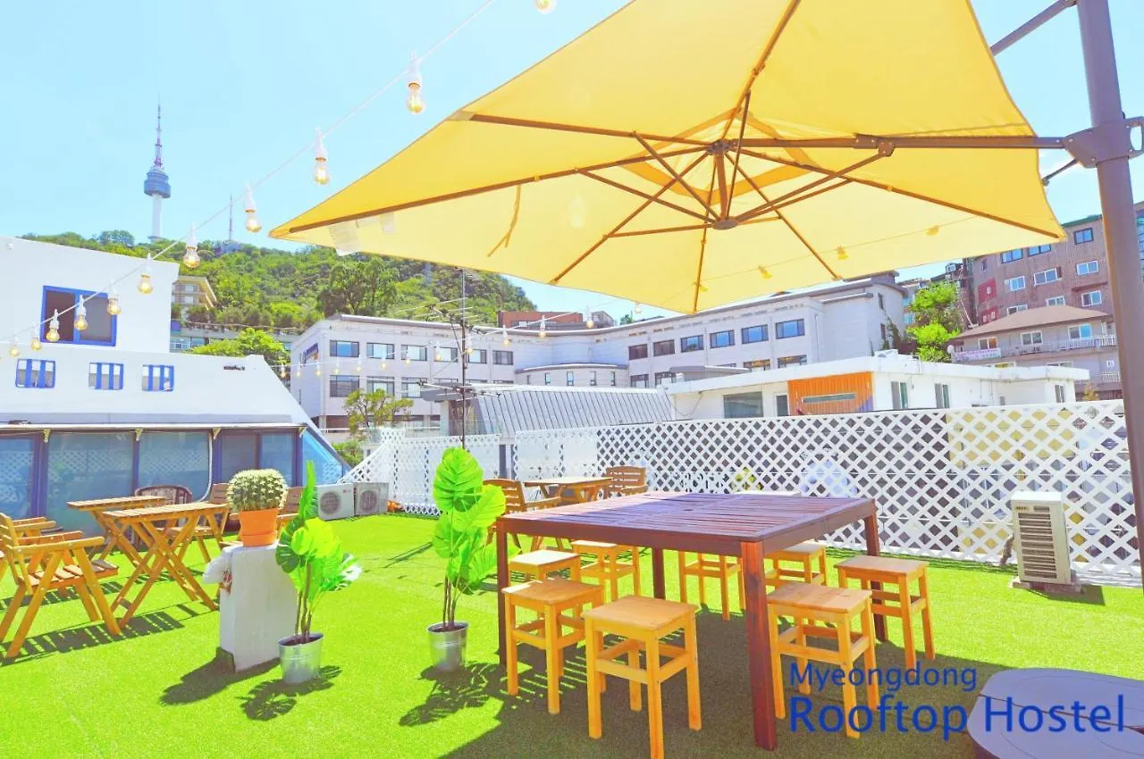 Myeongdong Rooftop Hostel Σεούλ Νότια Κορέα