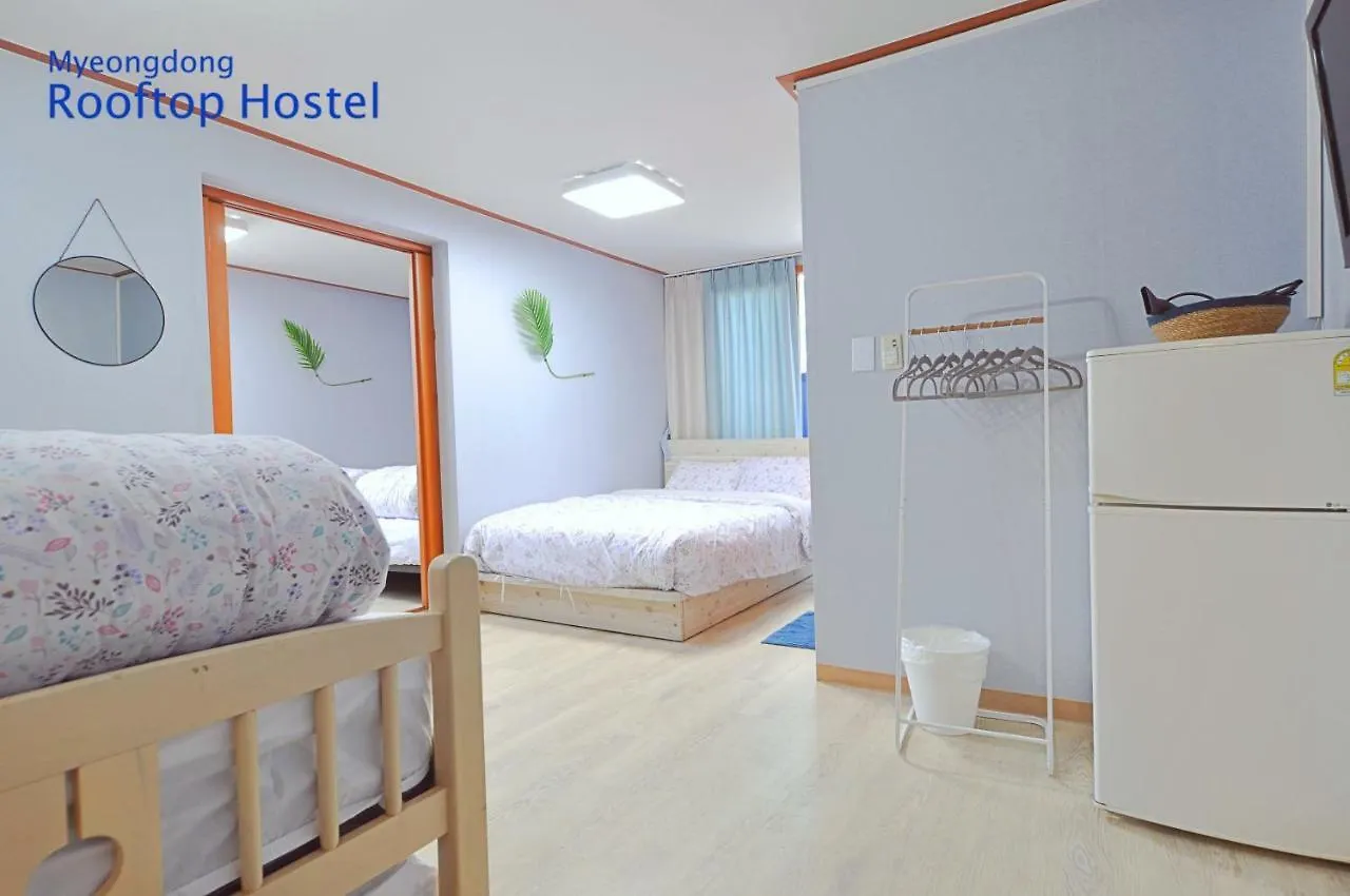 Myeongdong Rooftop Hostel Seoul South Korea